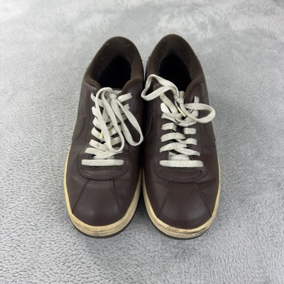 Nike Air Force 1 07’ Brown Leather Sneakers Men’s Size 9 US - Picture 10 of 15